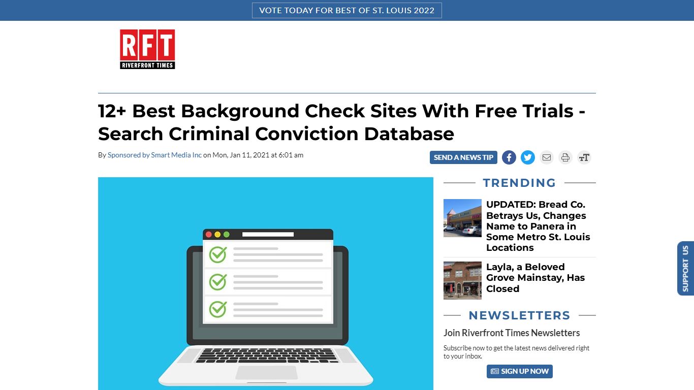 12+ Best Background Check Sites With Free Trials - Search Criminal ...